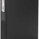 Avery Economy 3 Ring Binder, 1" Round Rings, Label Holder, 1 Black Binder (04301)