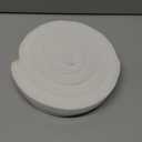 Air Conditioner Foam-2 Rolls, 1 Inch Wide X 1 Inch Thick Total 13 Feet Long, Open Cell Foam Insulation Weather Seal (6.5ft x 2 Rolls) (White)