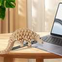 GemmiCho 3D Printed Animals, 7.68" Articulated Pangolin Toy, 3D Printed Toys for Stress Relief, Animals Figurines Fidget Pangolin Toys for Boys Kids Teen 5-7 4-6 8-12