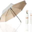 Sun Umbrella Travel Umbrella Windproof Compact Folding Umbrella for Rain Auto Open and Close UV Protection UPF 50+