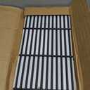 Uniflasy Cast Iron Grill Grate fit Chargriller 1733 Smokin' Champ Charcoal Grill Horizontal Smoker Grates,Cooking grate Replacement Parts for Chargriller Set of 3