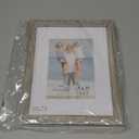 Icona Bay - 8x10 Alder Gray Picture Frame with Mat - Sturdy Wood Composite Photo Frame with Removable 5 x 7 Mat - Sleek Design, Table Top or Wall Mount - Exclusives Collection