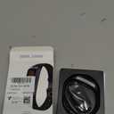 Fitness Tracker with 24/7 Heart Rate Blood Oxygen Sleep Monitor,Activity Tracker with 1.1" AMOLED Touch Color Screen, Multiple Sport Modes Step Counter,IP68 Waterproof for Women Men (Dark Black)