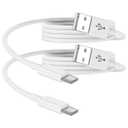 5 x Car Carplay Cable for iPhone 15/16/17, 2-Pack USB to USB C Cable Compatible for iPhone 17 Air/16e,iPhone 17/16/15 Pro/Max,iPad 10,iPad Pro 13/12.9/11,iPad Air 6/Mini 7 Charger Cord Car Charging Cable