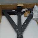 YITAMOTOR 3 Point Trailer Hitch with 2" Receiver for Category 1, 3 Pt Tractor Quick Hitch Drawbar Adapter for Kubota, John Deere, BX, LM25H, WLM Tractor, NorTrac, Yanmar, Kioti, Cat (Black)