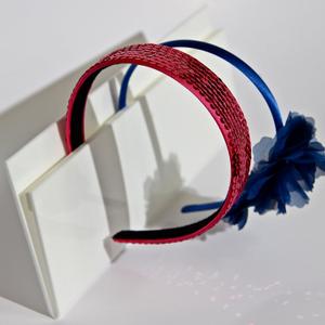 The Ultimate Headband Holder - Acrylic Hairband and Mouse Ear Display Organizer (White)