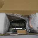 Makeup Organizer, Skincare Organizer with Brush Holder, Partitioned Storage Cosmetic Display Cases, Large Capacity Cosmetic Storage for Bedroom Dresser, Bathroom Counter (Clear Green)