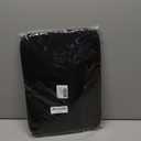 Laptop Case Sleeve 15.6 inch, Shockproof Protective Notebook Case with Accessory Pocket, Briefcase Carrying Laptop Cover for 15.6" HP, ASUS, Dell, Lenovo, Acer, Black