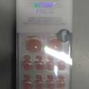 BTArtbox Press on Toenails Short, White French Tips Toenail Press Ons Square for Women, Light Weight Press on Toe Nails with Glue, Fake Toenails in 16 Sizes 32 Toenails Kit, Timeless Grace