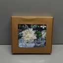 Artificial Flowers Combo Box Set,Silk Fake Flowers Roses Bridal Bouquets Out/Indoor DIY Centerpieces White Flowers for Decoration Arrangements Party Baby Shower Home Cake Decor (White&Blue)