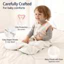 Baby Sleep Sack 0-6 Months 100% Cotton 0.5 Tog 3-6 Months Baby Wearable Blanket for Newborn, 3 Pack Breathable Soft Lightweight 0-3 Months Sleep Sacks with 2-Way Zipper