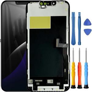 for iPhone 13 Pro Screen Replacement for iPhone 13 Pro Screen Replacement A2636 A2483 A2639 A2638 A2640 LCD Display Touch Digitizer Assembly with Tools Black