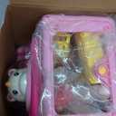 Claw Machine for Kids, Mini Vending Machine with Game Coins & Music, Prize Dispenser Toys for Girls and Boys, Electronic Claw Game Machine for Party Birthdays, Includes 30 Mini Toys