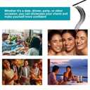 2 x Mascara Volume And Length Black Waterproof Fast Dry Eyelashes Eye Makeup Volumizing Lengthening Curling Defining (Black 06)