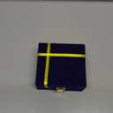 NOBILITY Pooja Items Diwali Gift Silver Antique Small Kamdhenu Cow and Calf with Blue Box Metal Statue Decorative Item Showpiece for Home Office Decoration Wedding Return Gifts