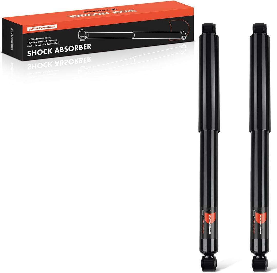 A-Premium Rear Shock Absorbers, Set of 2 - Compatible with Ford