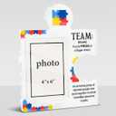Team Gifts Photo Frame, Appreciation Gifts for Coworkers Teammates Leaders, Team Definition Puzzle Picture Frame Office Desk Decor,4x6 Inches Photo