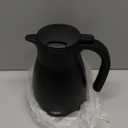 GiNT 1L / 34Oz Thermal Coffee Carafe, Insulated Stainless Steel Coffee Carafes for Keeping Hot/Double Walled Vacuum Thermal Carafe (Black)