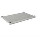 John Boos GSK8-2436 36"W x 24"D 18-Gauge Galvanized Steel Work Table Undershelf, Knockdown