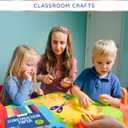 Alitte Construction Paper Assorted Colors - (600 Sheets, 9x12), Craft Paper, 10 Bright Colors - Bulk Pack Arts & Crafts Projects - Colored Paper For Preschool, Home, And Classroom Supplies