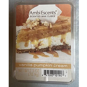 6 Pack Wax Cubes Vanilla Pumpkin Cream