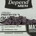Depend Guards Incontinence Pads for Men, Maximum Absorbency, 104 Count