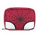 LLCXCSI Kids Toiletry Bag for Boys, Cute Small Red Spider Web Wash Bag for Little Young Boys Waterproof Cosmetic Weekender Bag Toddler Traveling Toiletries