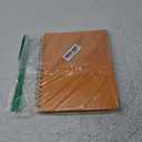 POPRUN 2026 Planner (Large Size 10'' x 8'' Wire-Bound Hard Cover) Daily Weekly and Monthly Calendar - Agenda 2026 (Jan.2026-Dec.2026) with Hourly Schedule, Monthly Tabs - Orange