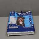 American Kennel Club Male Dog Wrap, Disposable Diapers with Wetness Indicator, Large, 50 Count (Large Waist 25 - 29.5 in)