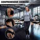2 x BLEUM CADE Adjustable Jump Rope, Skipping Rope with Ball Bearings, with Foam Handles for Fitness, Home Exercise & Slim Body, for Kids, Men, and Women