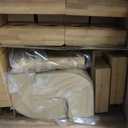 Askeld 10 inch Bamboo Solid Wood Twin Bed Frame for Bedroom Apartment