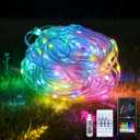 66FT 200 LED Christmas Lights Outdoor, Christmas Lights Waterproof Smart Fairy String Lights Color Changing with APP Control, Outdoor Green Fairy Lights for Holiday, Party, Christmas Tree Decoration