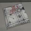 Snowman Throw Pillow Cover Christmas Pillowcase 18x18 Inch Set of 2 Snowflake and Red Cardinal Bird Decorative Cushion Cover Winter Holiday Pillow Protector for Home Sofa Bedroom Decor