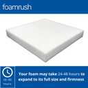 FoamRush 6" x 26" x 30" High Density Upholstery Foam Cushion (Seat Replacement, Upholstery Sheet, Foam Rubber Padding, Bench Seat Cushion Replacement) Made in USA