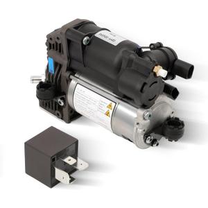 Air Suspension Compressor Pump Compatible with Mercedes GL-Class X166 GL 350 GL450 GL500 GL550, M-Class W166 ML250 ML 350, A1663200104 A1663200204 1663200104 1663200204