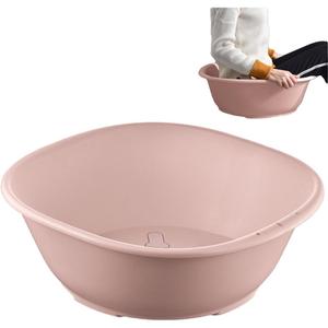 Sitz Bath for Hemorrhoids,Sitz Bath tub,Sits Bath Kit for Women Men,Wider Seating Area, Deeper Bowl (Pink)