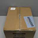 Unicozin 5 Light Bathroom Light Fixtures,33.5 Inch Vanity Lights for Bathroom, Lacquered Black Wall Lamp with Clear Glass for Mirror, Living Room, Hallway, Cabinet, E26 Base