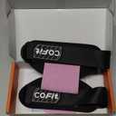 COFIT Wrist Straps for Weightlifting, Workout Wrist Wraps with Dual-Layer Oxford Leather, Enhanced Grip for Optimal Hand and Wrist Protection, Gym Lifting Straps for Deadlift and Powerlifting (Standard Size (Palm Length Over 7in), 06. Purple)