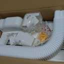 Mini Split Line Set Cover 3 Inch 10Ft, Easy to Install Lineset Cover Kit for Mini Split with Instruction, DIY Decorative PVC White Kit for Minisplit, Air Conditioner, Central AC and Heat Pump