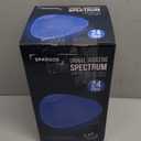 Urinal Screen Deodorizer (24 Pack) - Urinal Cakes - Fresh 3d Wave Anti-Splash - Odor Protection for Toilets in Bathroom Office Stadiums Schools with Free Gloves - 24 pcs Blue Spectrum Model