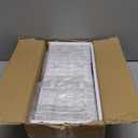 QEEIG White Bathroom Shelves Over Toilet - Wall Mounted Floating Shelves Farmhouse Shelf Toilet Paper Storage Small 16 inch Set of 2 (019-W2)