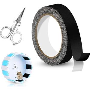 16.4 ft Sandy Trimmer Strip with Foldable Scissor Sandy Track for Small Pet Glider Exercise Wheel, Hamster Running Wheel, Flying Saucer Exercise Supplies for Prairie Dog Squirrel Chinchilla Guinea Pig