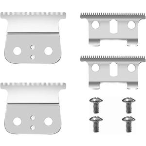 2 Pack T Blades fits for G, GO, GTO, GTX, Headliner LS2, LS3 Replacement,clipper blades,Already assembledSilver