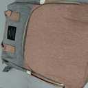 houscly Diaper Bag Backpack with Changing Station, 25L Large Capacity, Pink