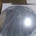 Black Round Mirror, 48 inch Large Circle Mirrors, Oversized Round Bathroom Mirrors, Aluminum Metal Frame Big Round Mirror, Huge Circluar Wall Mirror for Bathroom Living Room Entryway Bedroom (48"L x 48"W, Black Frame)
