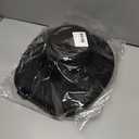 Cowboy Hat Travel Case  Crushproof Carrier for Cowboy, Panama & Tweed Hats with Carrying Handle, Shoulder and Luggage Strap, For Travel and At-Home Storage (Large) (Black)