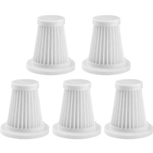 Car Vacuum Cleaner Original Filter Set, 5 HEPA Filter, Adapted to IYOFINE V8 Plus/ST-6653 Plus Handheld Vacuum Cleaners,Robust and Durable, Washable 5 PCS (5 Pack)