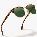 livho Rimless Trendy Polarized Sunglasses Men Women, Retro Sun Glasses for Men Women 2025, Semi Rimless UV Protection Shades