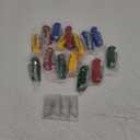 16Pcs Folding Utility Knife with 40Pcs Replacement Blades, Retractable Box Cutter Knife Heavy Duty Work Knife for Cardboard, Boxes and Cartons