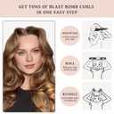 Heatless Curls Overnight Heatless Hair Curler Heatless Blowout with Luxury White Bag Silk Scarf, Curling Rod to Sleep in No Heat Curling Headband, (Black 3PC)